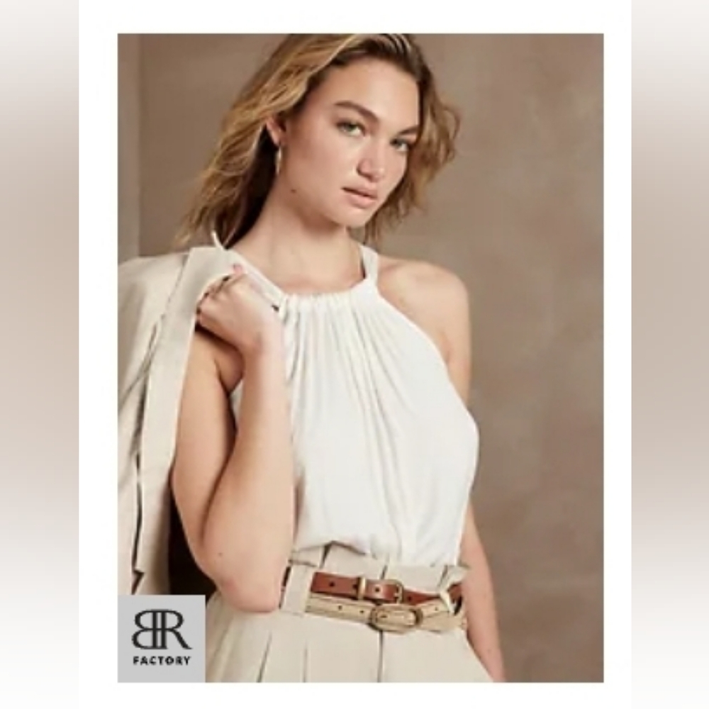 Banana Republic Factory Tie-back Halter Top